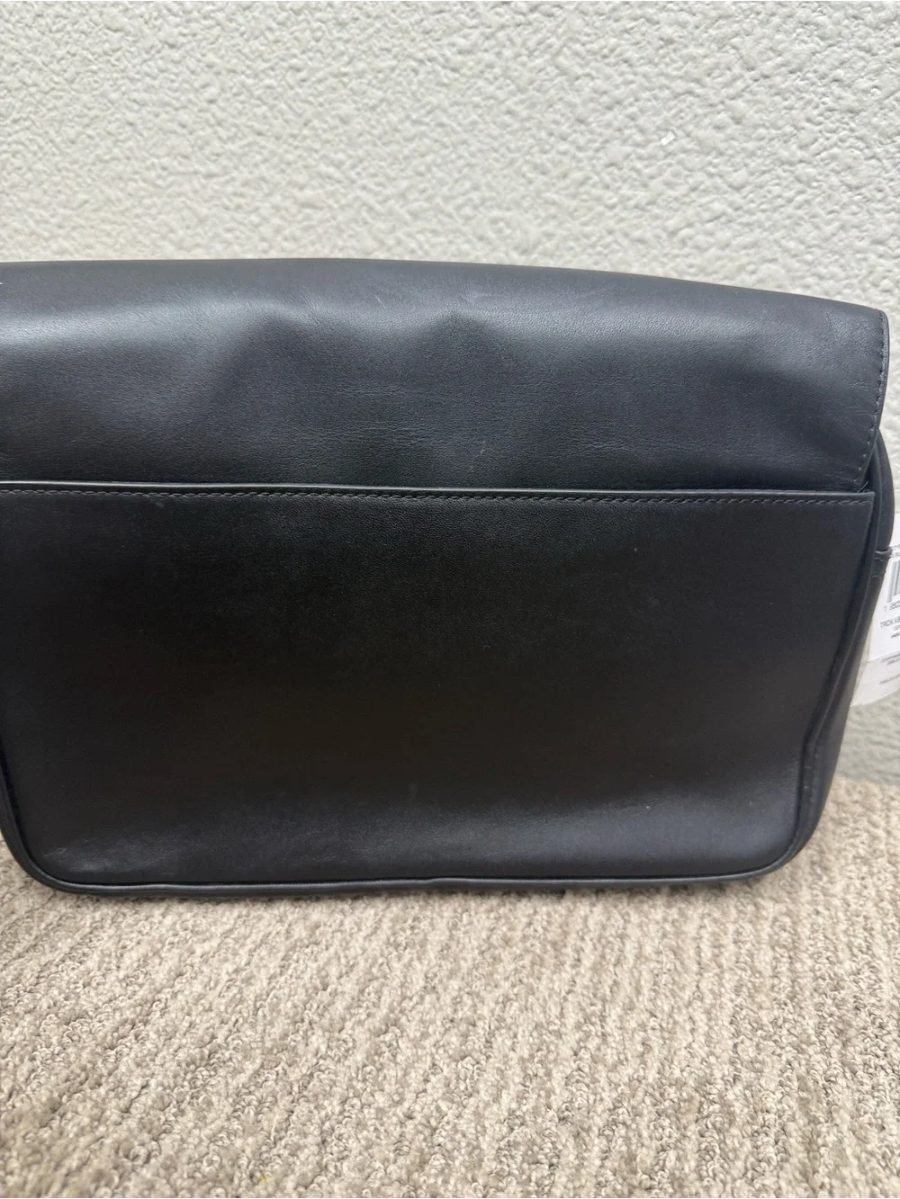 Coach Black Leather Men’s Track Small Messenger Bag - F3380-C2715